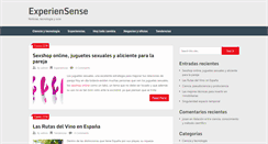 Desktop Screenshot of experiensense.com